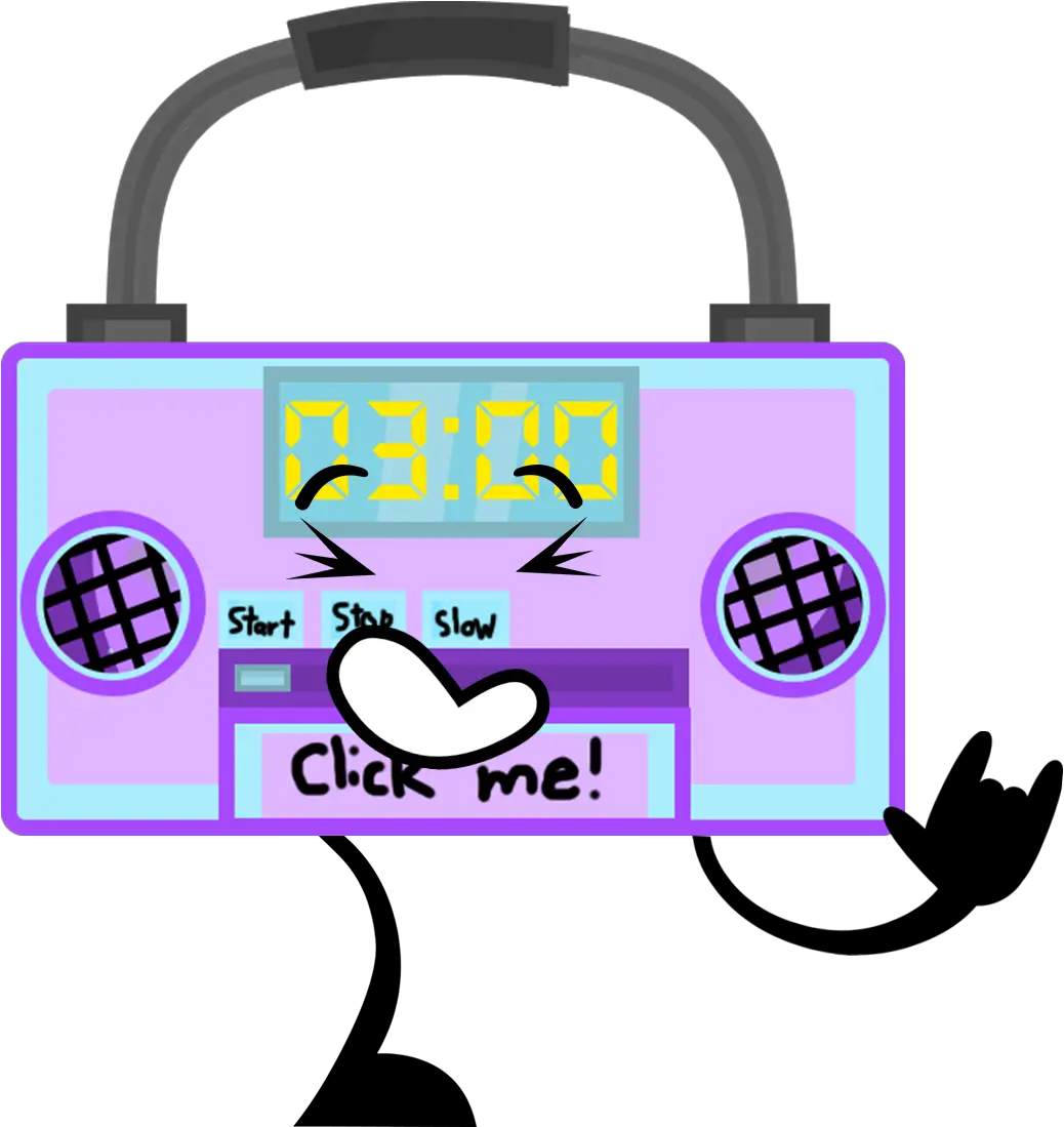 New Pose Bfdi Boombox Png Boom Box Icon