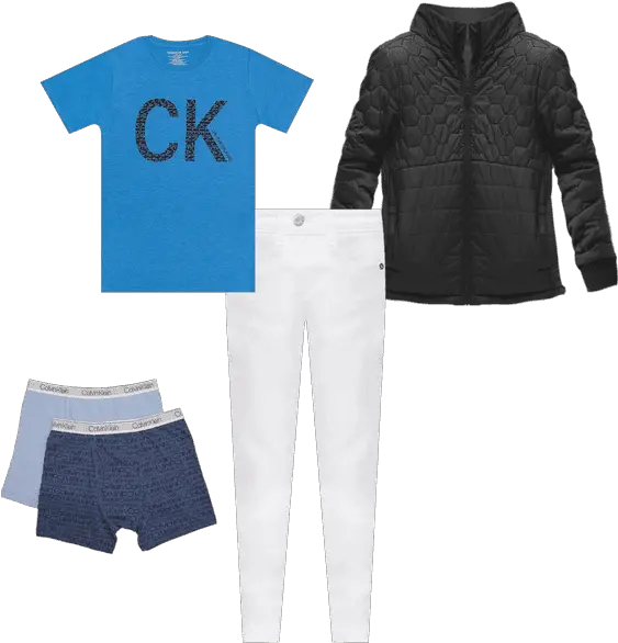 Boys Ck Logo Fill Crewneck T Pajamas Png Ck Logo