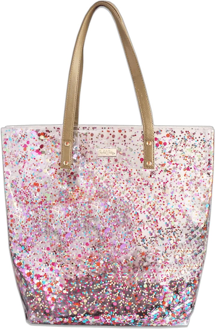 Confetti Bucket Bag Handbag Png Confetti Transparent Background Png