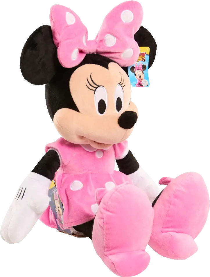 Disney Minnie Mouse Large Plush Minnie Mouse Doll Png Minnie Mouse Pink Png