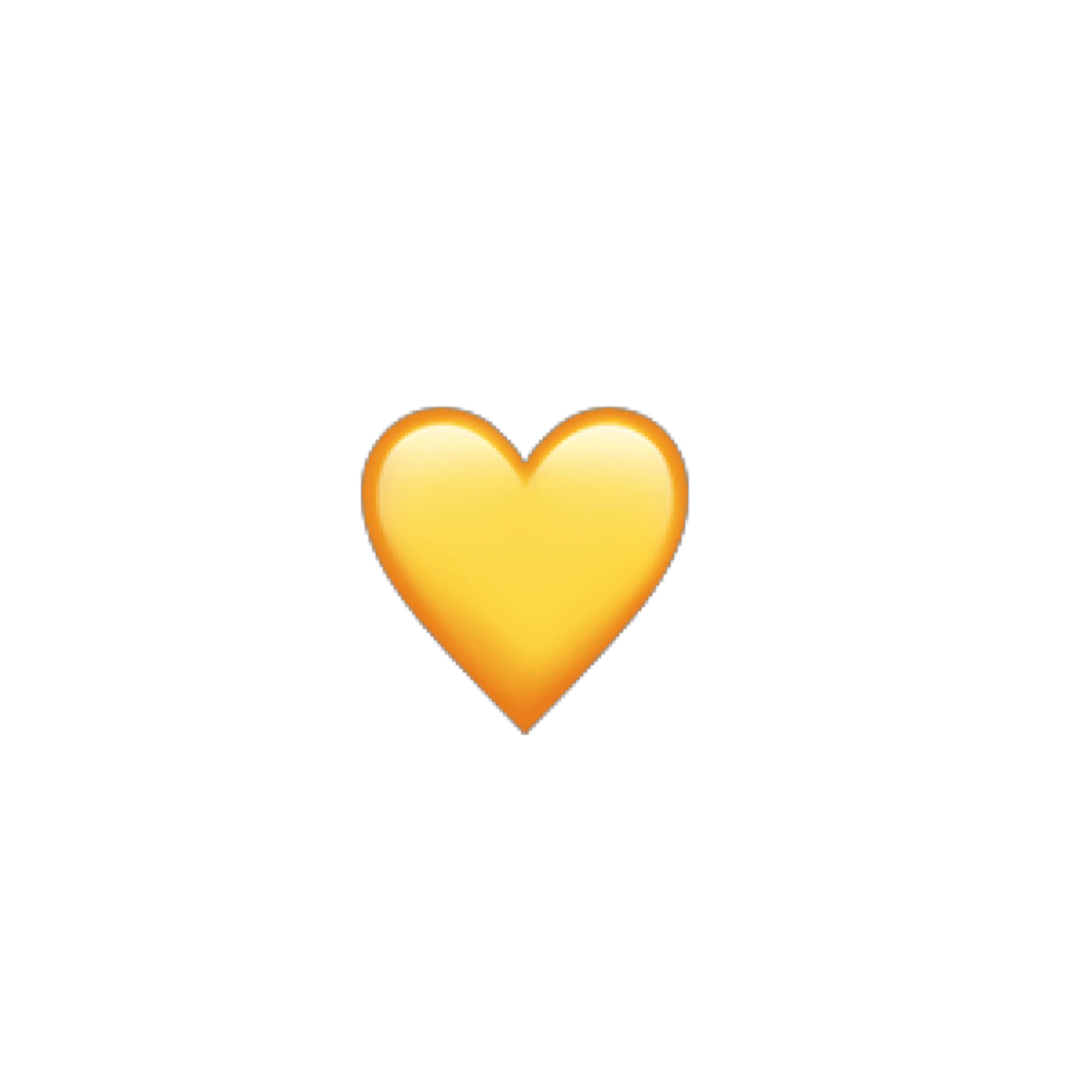 Library Of Emoji Corazon Png Royalty Iphone Yellow Heart Emoji Corazon Png