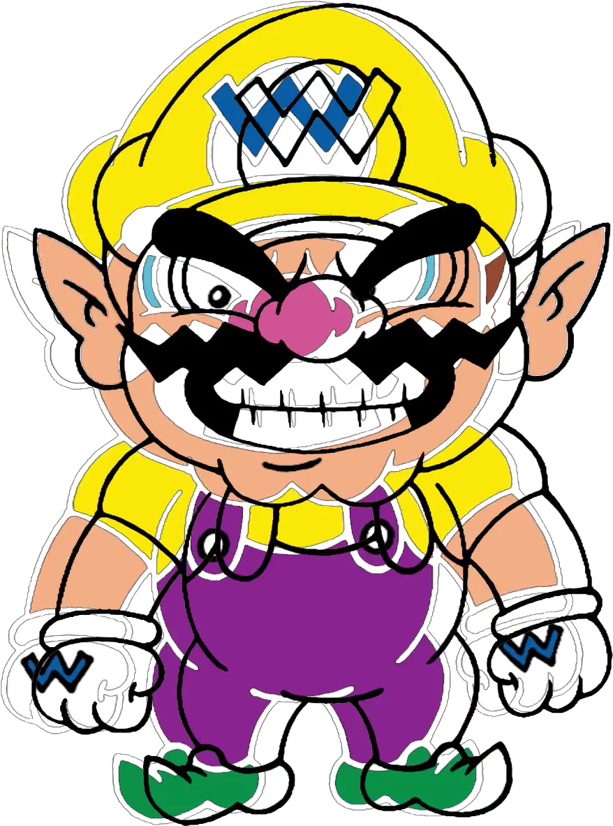 Wario May Cause Seizures Fictional Character Png Wario Transparent