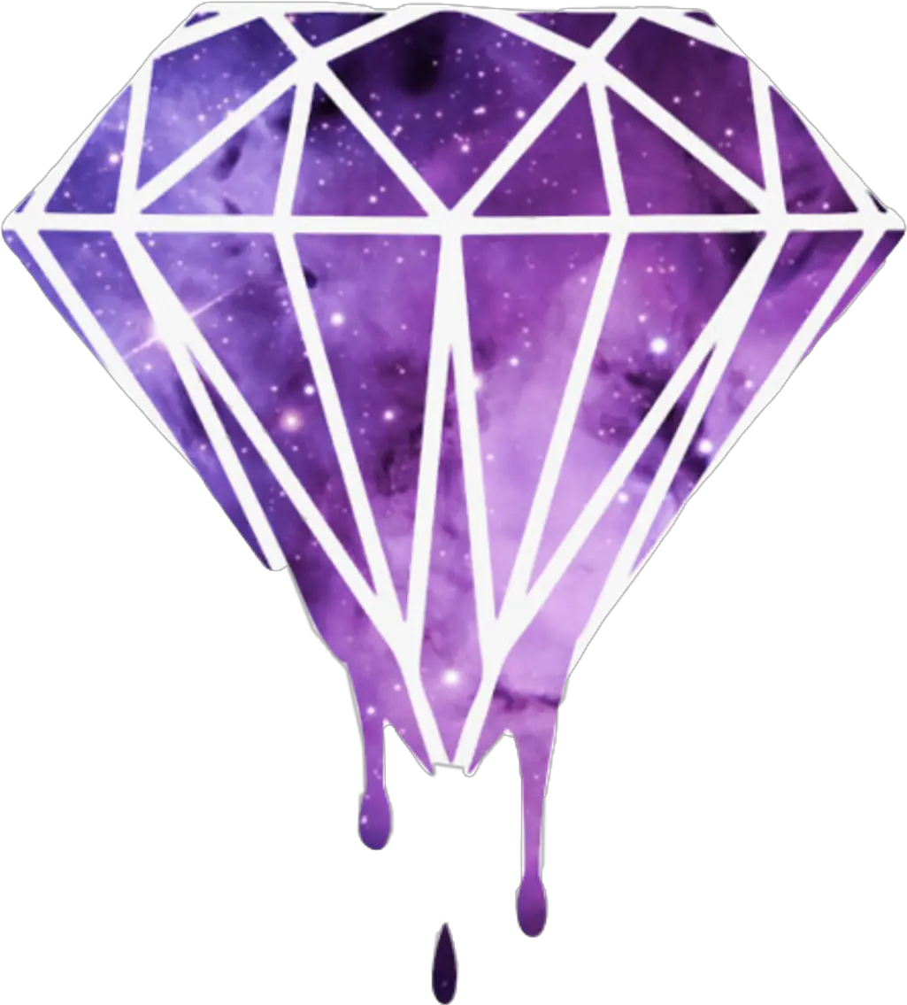 Download Jewel Diamond Dripping Purple Freetoedit Dripping Diamond Png Dripping Png