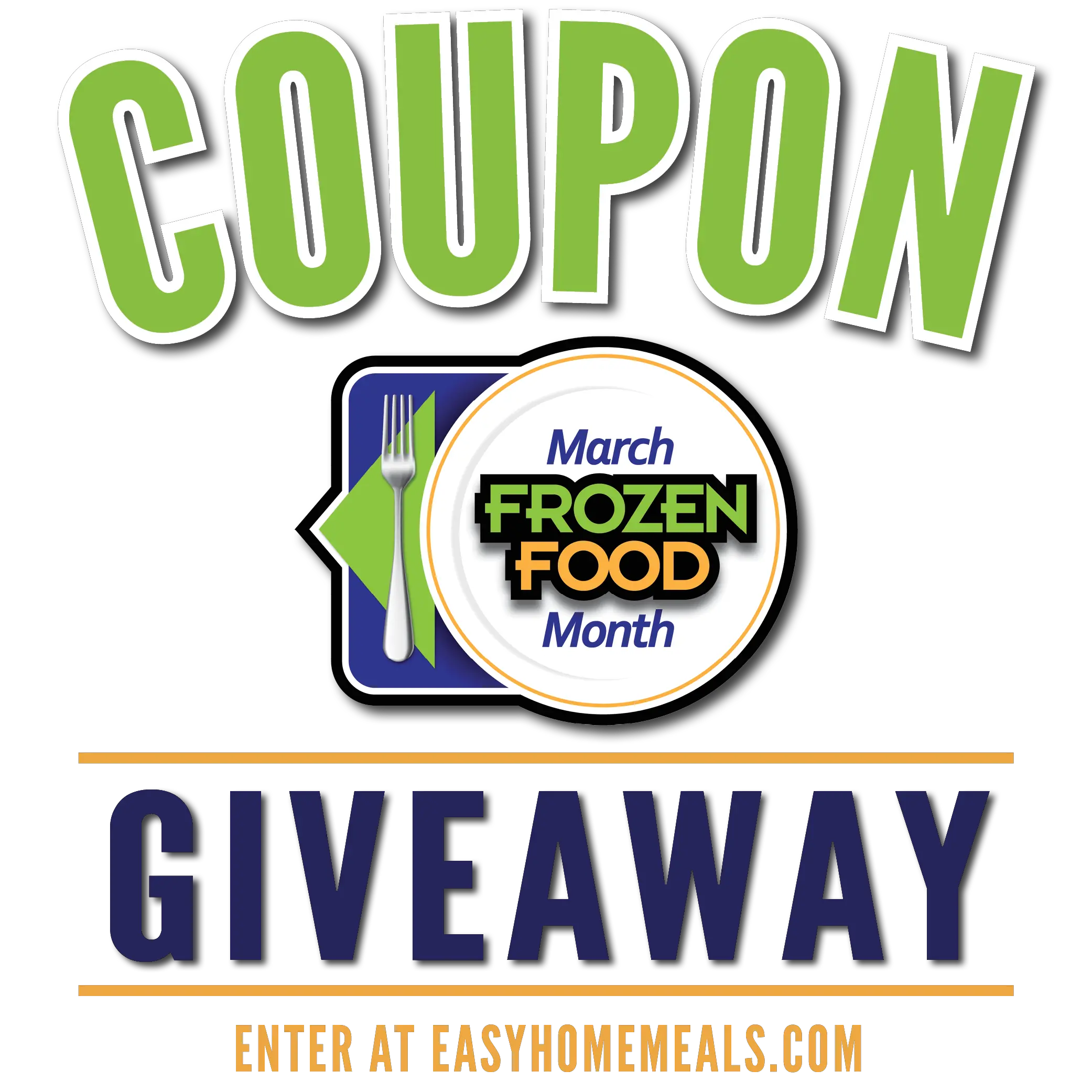 Hd Png March Giveaway Logo With Url Frozen Food Giveaway Png