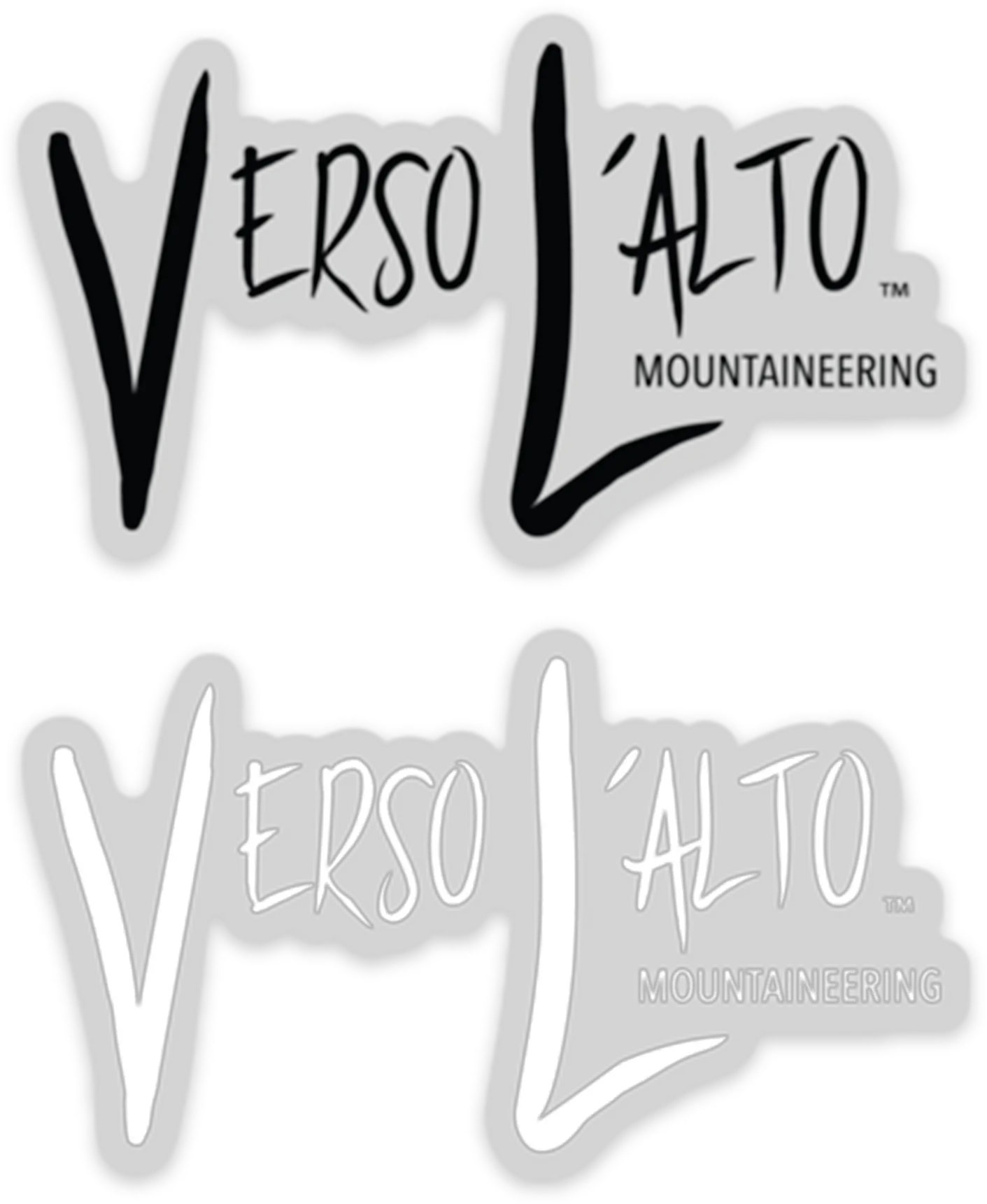 Verso Lalto Mountaineering Logo Calligraphy Png Vl Logo