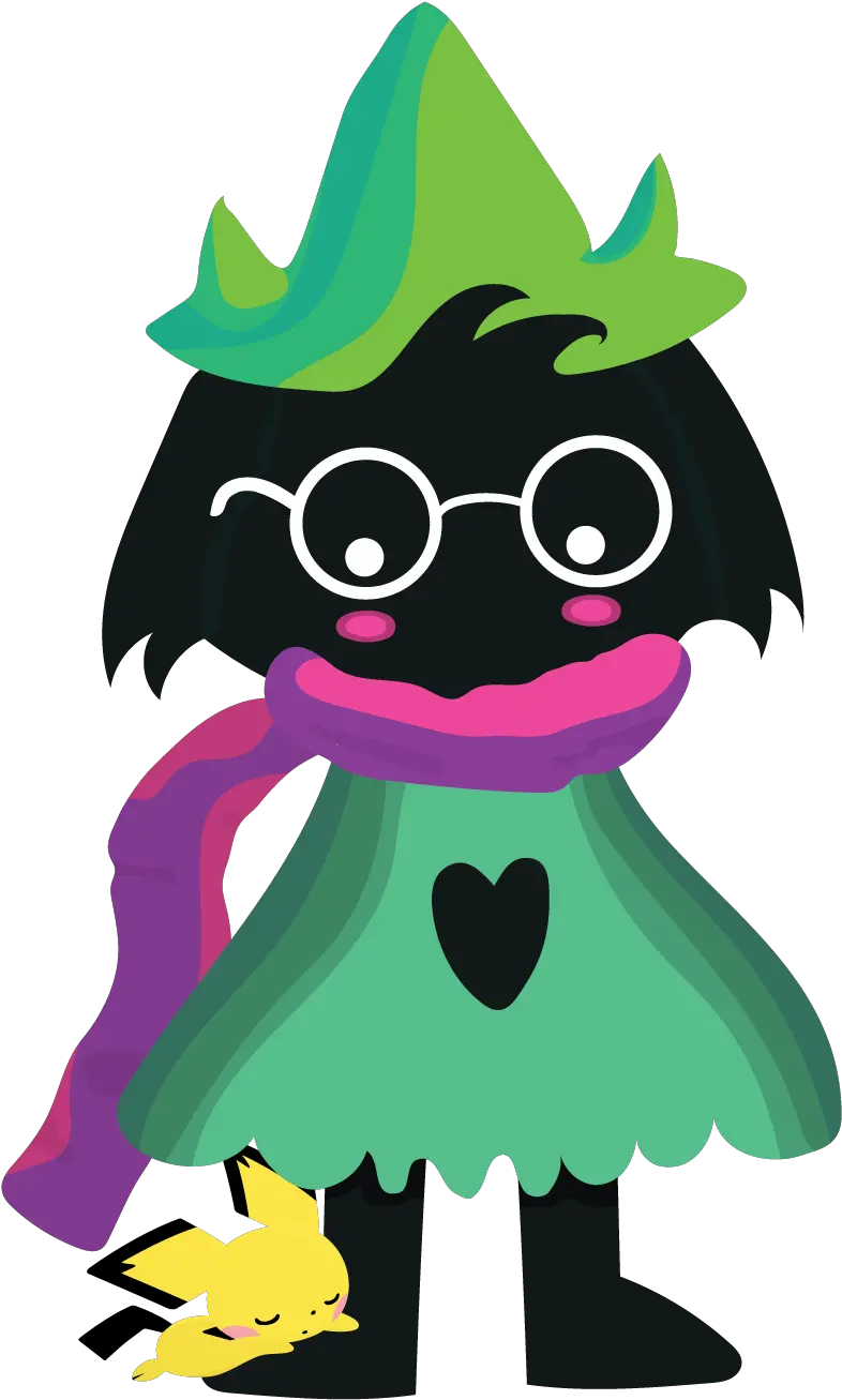 Ralsei And Pichu Album On Imgur Cartoon Png Pichu Transparent