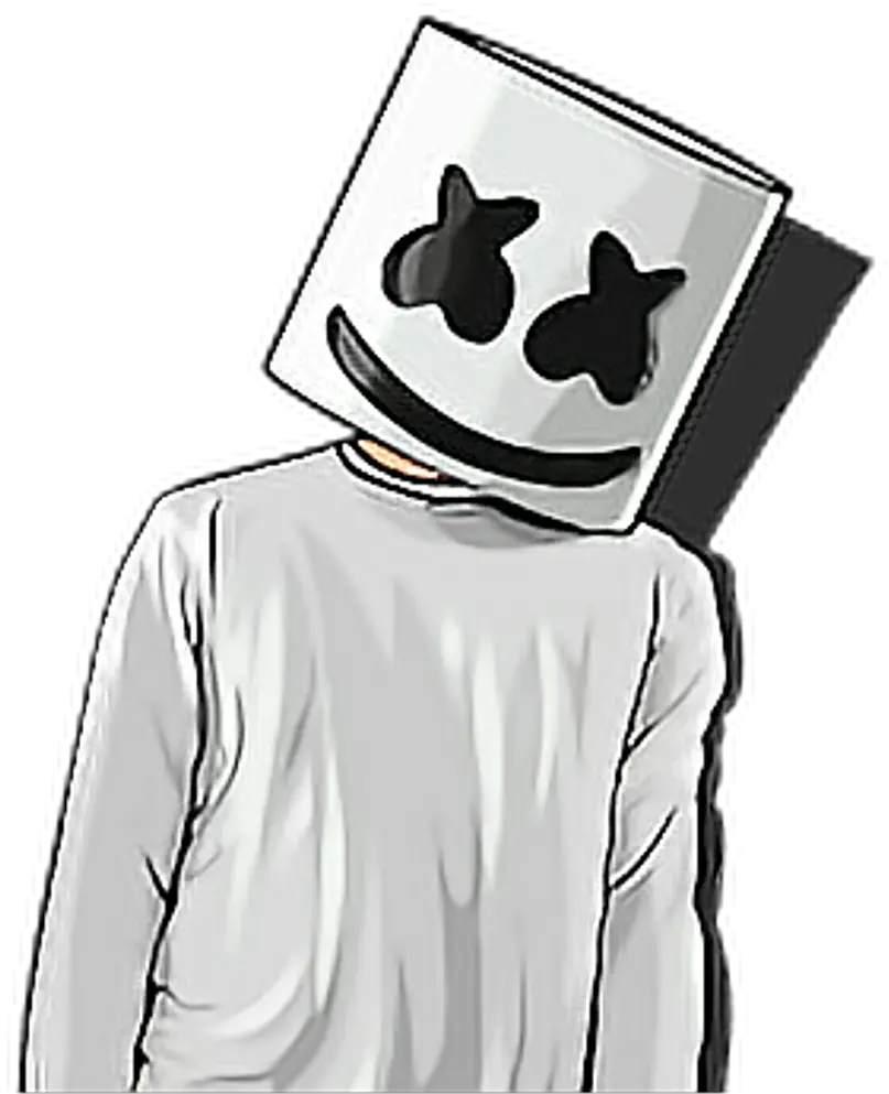 Poker Sticker Marshmello Png Marshmello Png