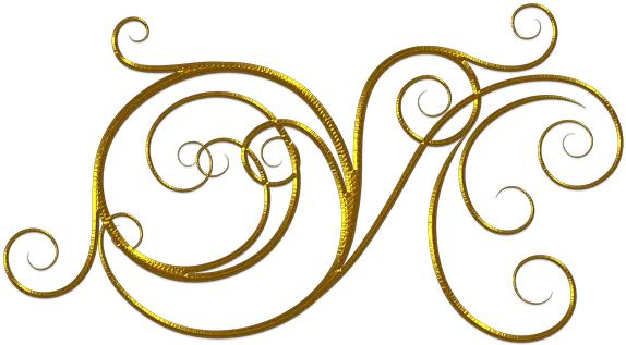 Gold Flourish Png 3 Image Transparent Gold Flourish Clipart Flourish Png