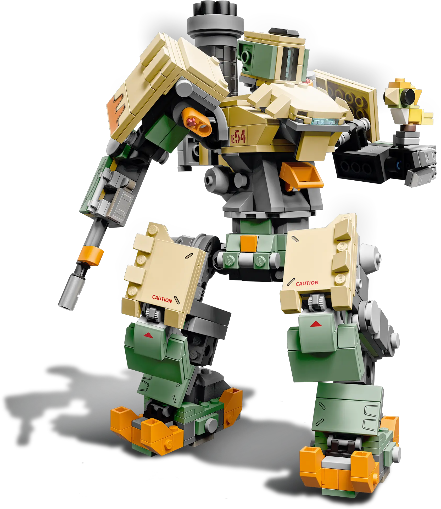 Lego Overwatch 75974 Bastion Building Kit Robot Action Figure Bastion Lego Overwatch Png Bastion Transparent