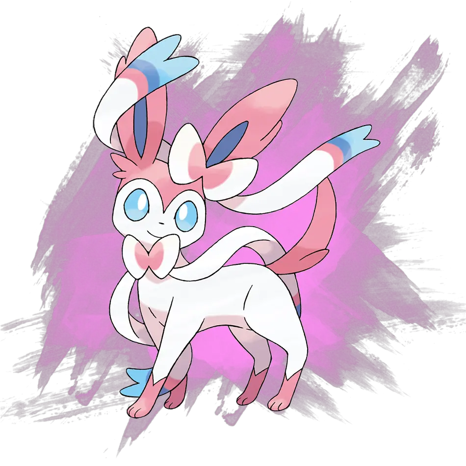 Download Hd Klpzm1c Sylveon Eevee Pokemon Png Flareon Png