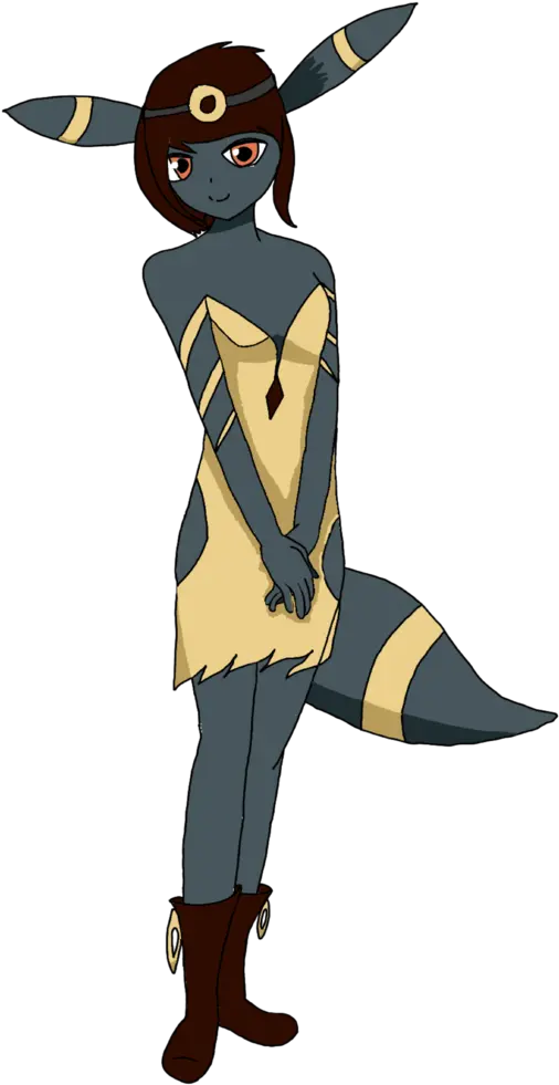 Pokemon Umbreon Human Form Cartoon Png Umbreon Png