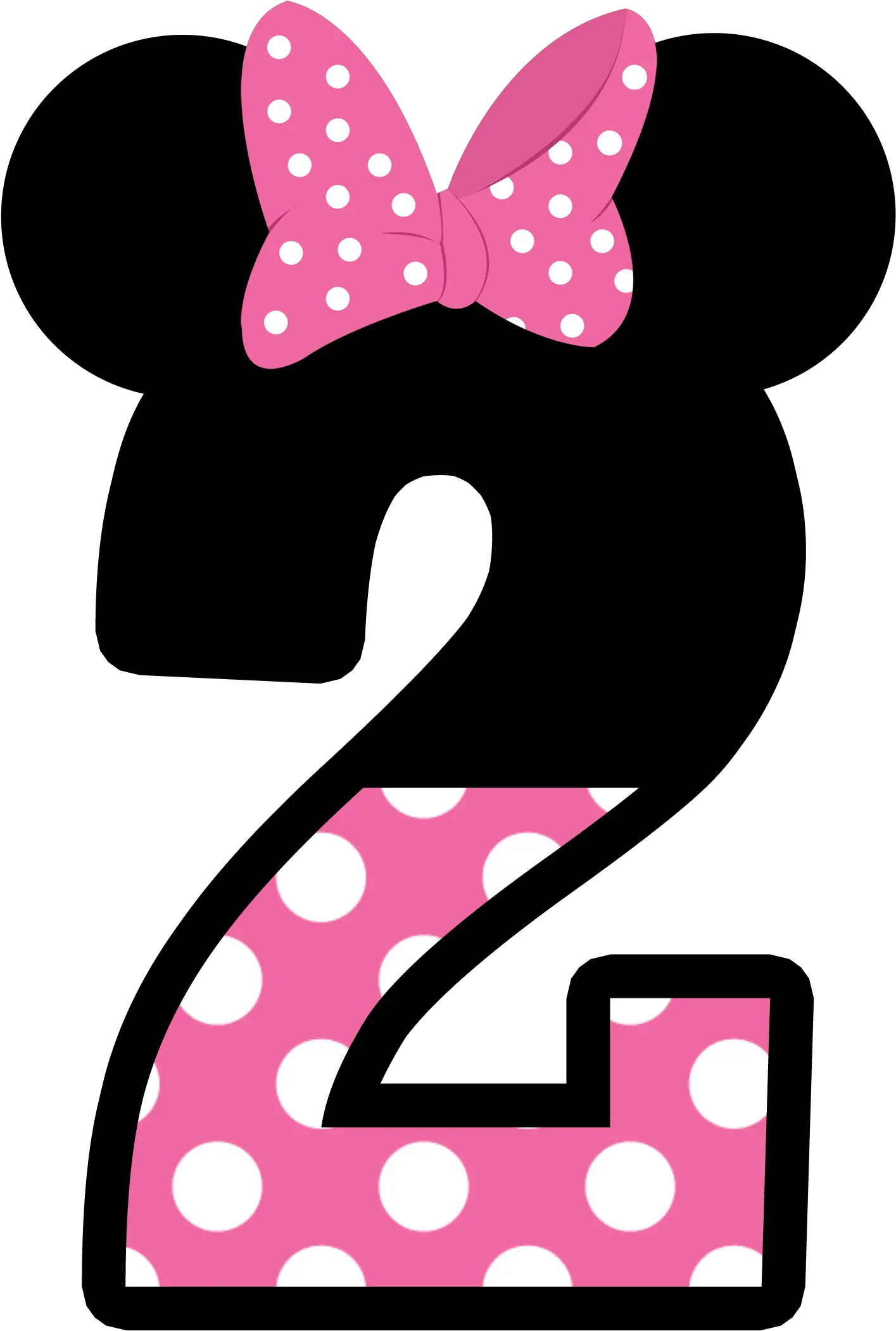 Minnie Mouse Minnie Mouse Number 3 Png Minnie Mouse Pink Png