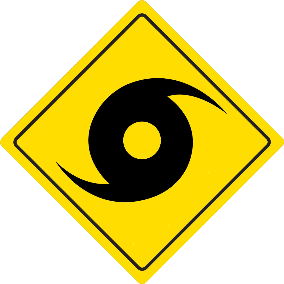 Curve Road Sign Png Transparent Bazaar Vcs Hurricane Transparent