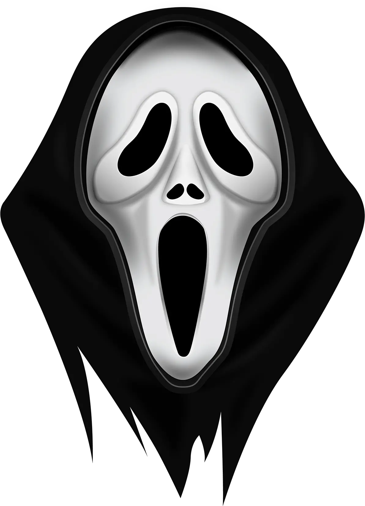 Download Hd Scream Mask Illustration Scream Png Scream Png