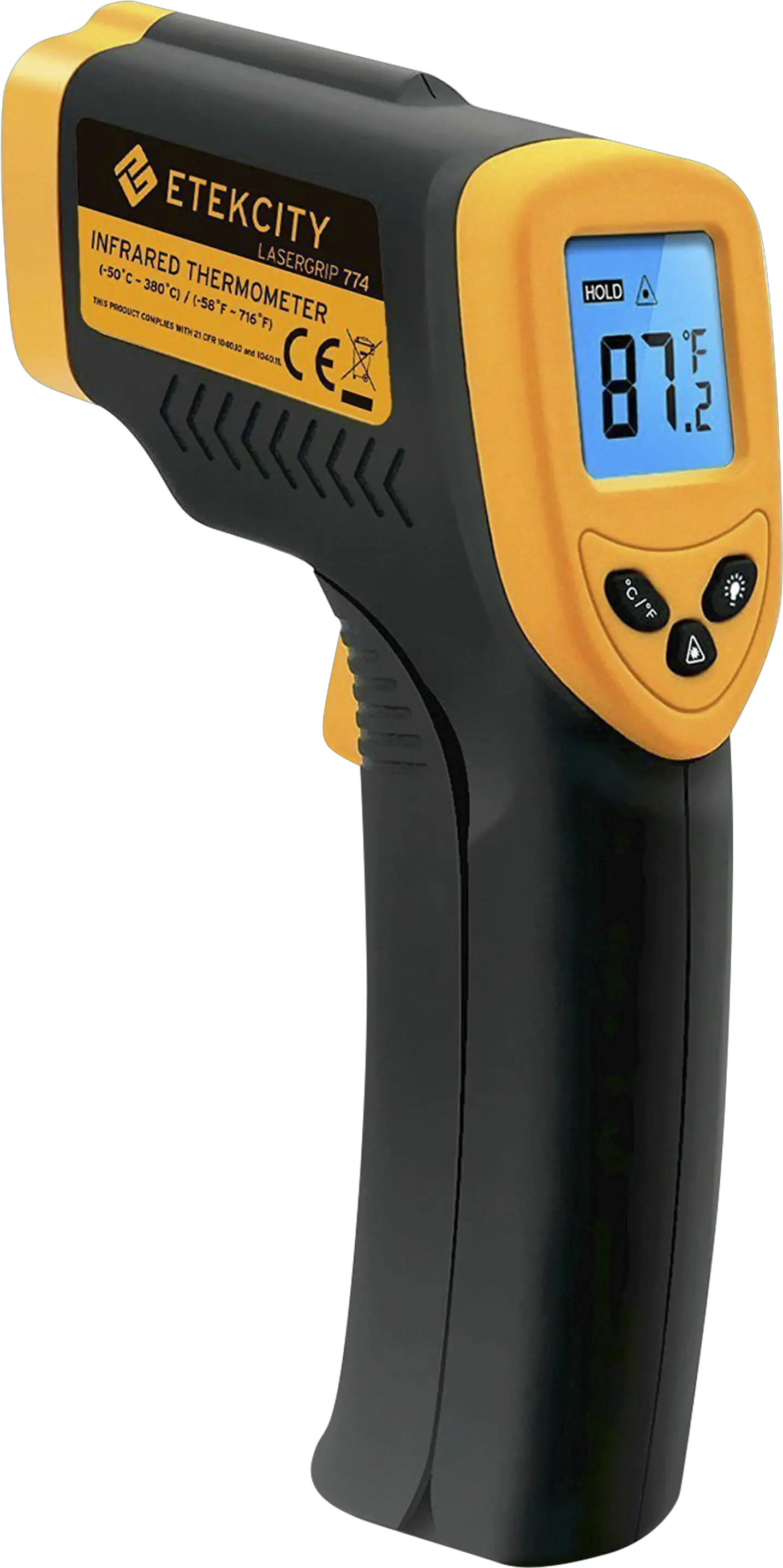 Lasergrip 774 Infrared Thermometer Best Infrared Thermometer Png Auto Temperature Icon Png