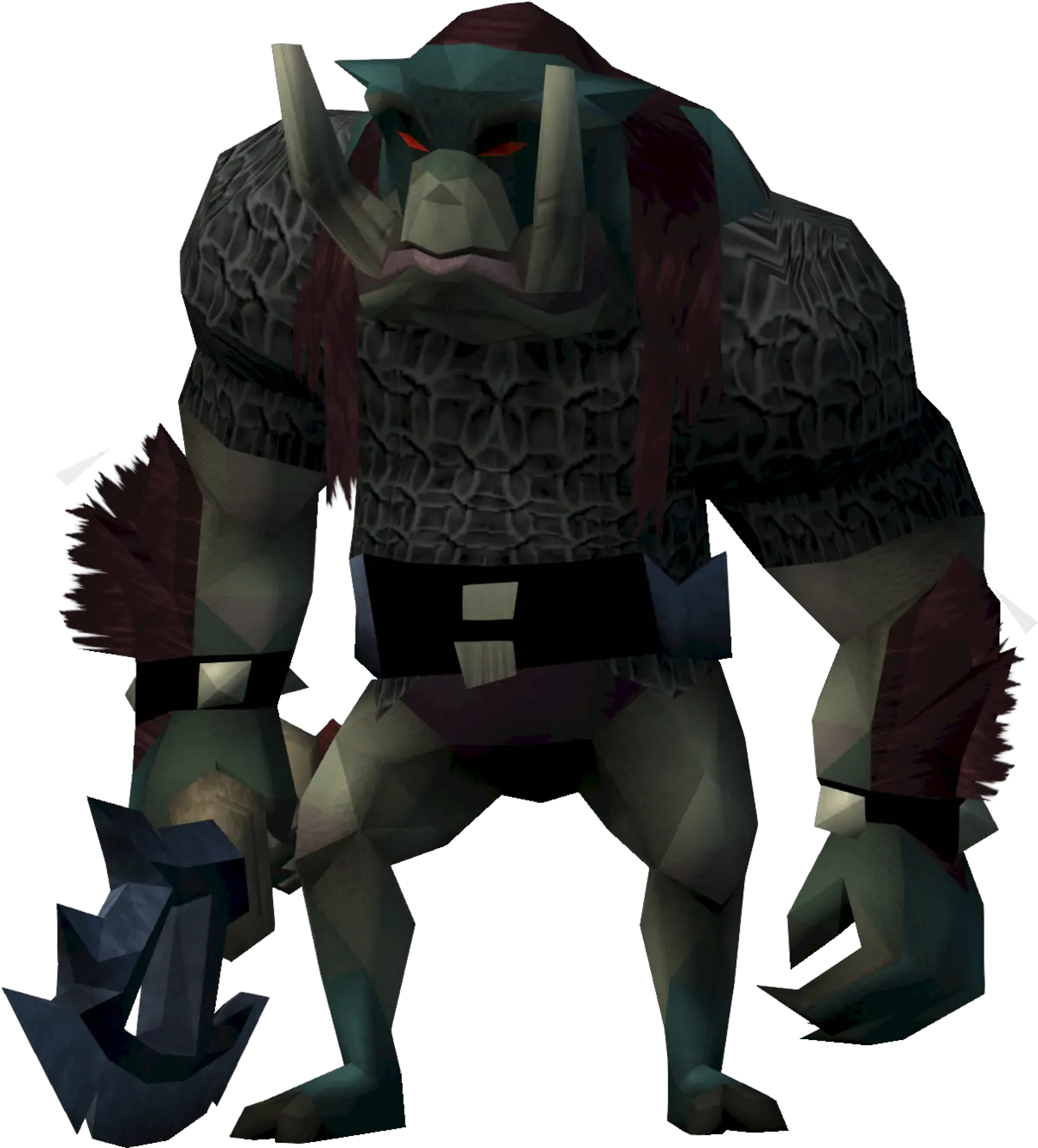 Ork Headhunter The Runescape Wiki Runescape Orc Png Orc Png