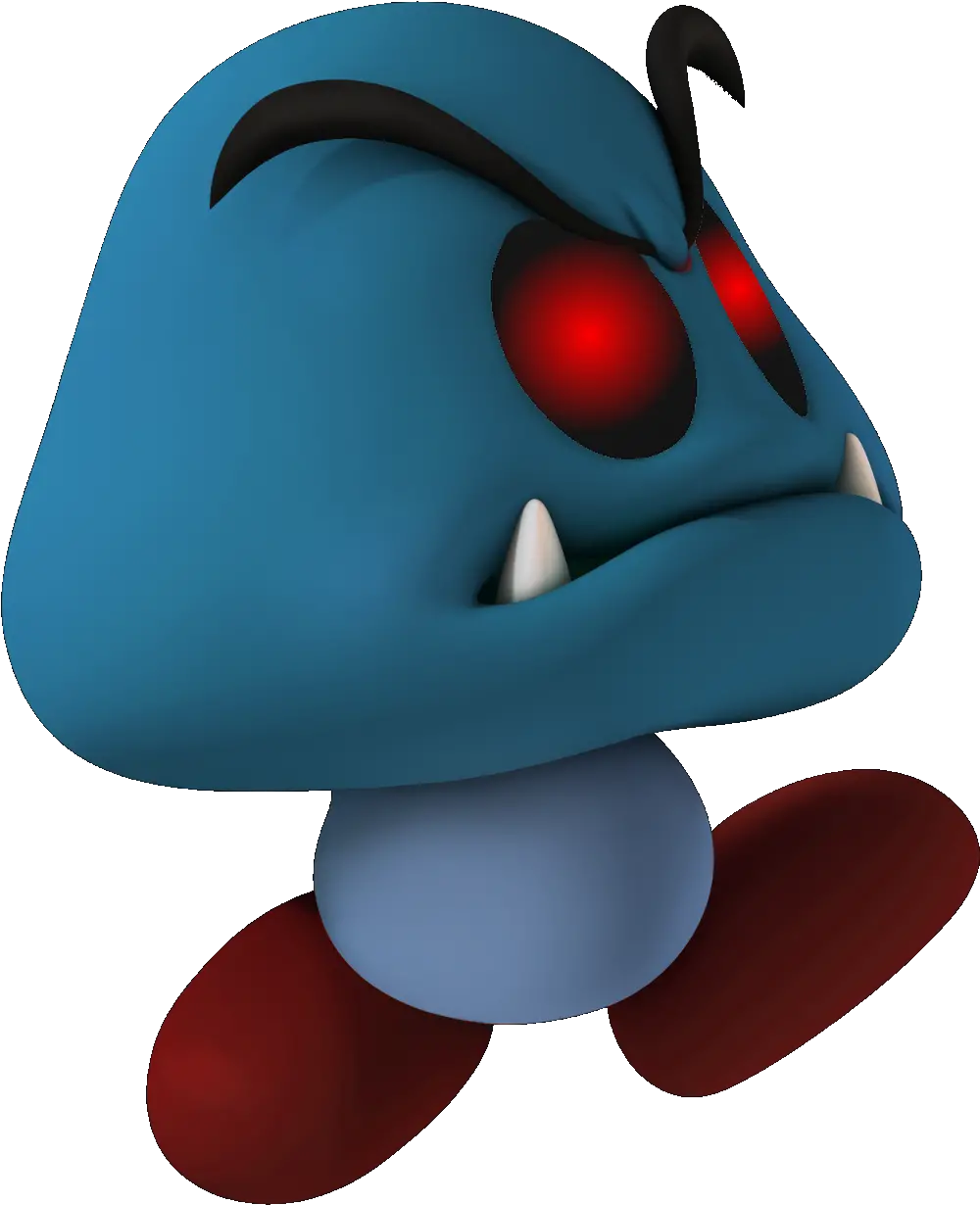 Download Darkey Goomba Video Game Png Goomba Png