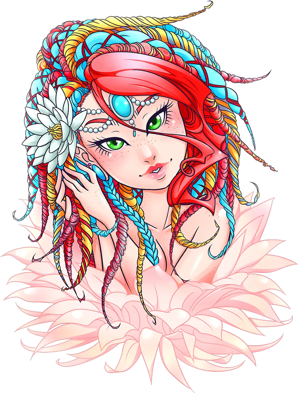 Download Imp And Petal Synthetic Dreads U0026 Accessories As For Women Png Imp Png