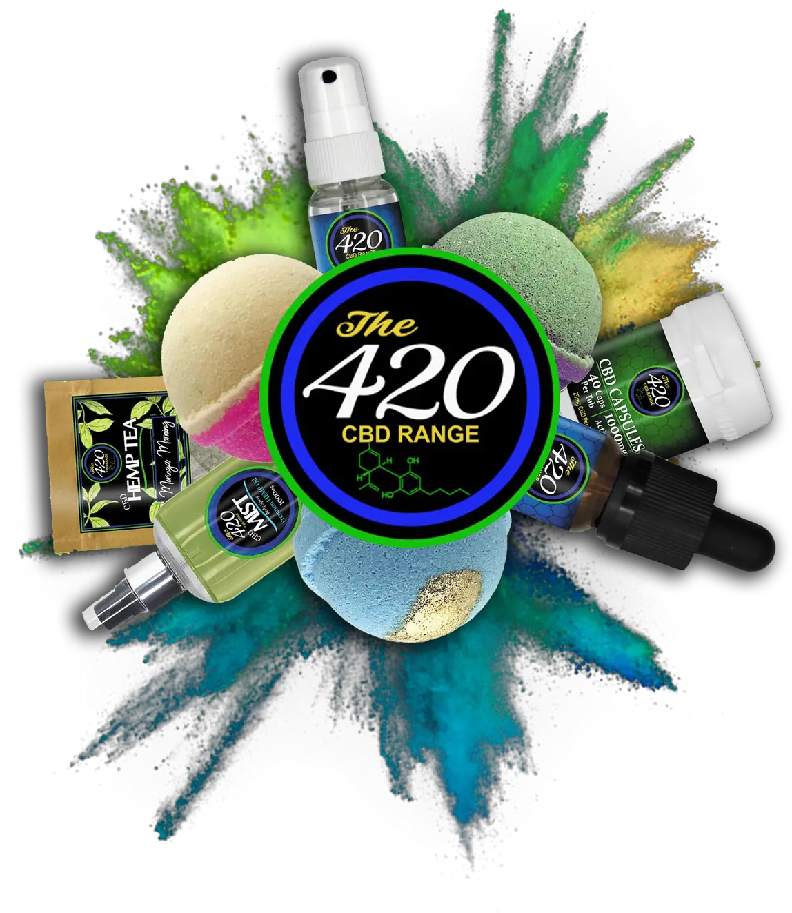 420 Cbd Oil Range Circle Png 420 Png