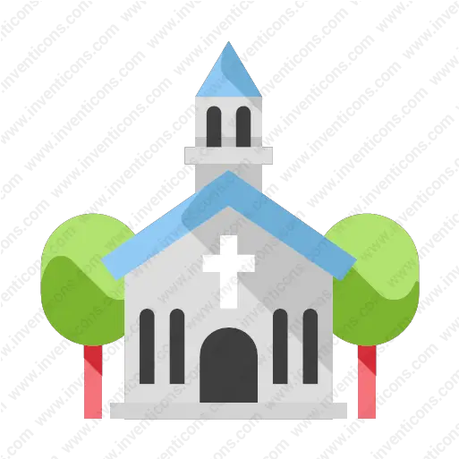 Download Church Vector Icon Inventicons Religion Png Church Icon