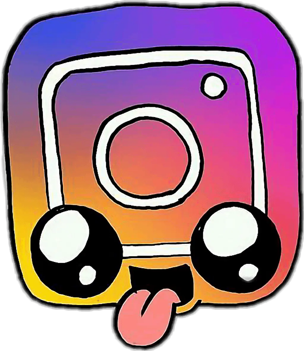 Insta Instagram Instagramlogo Logo Kawaii Easy Cute Drawings Png Insta Gram Logo