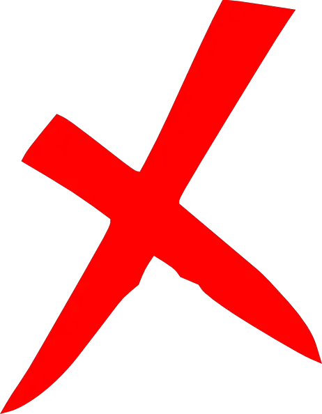 Bloody X Png