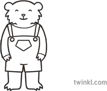 Baby Bear Illustration Twinkl Take Off Clothes Cartoon Png Baby Bear Png