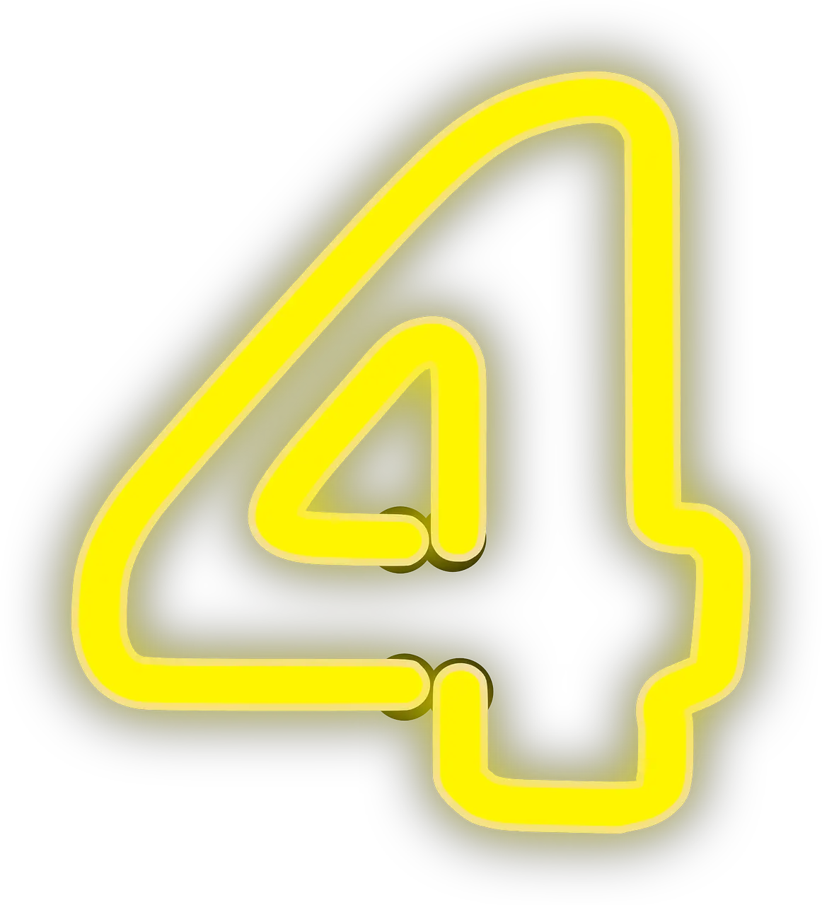 Neon 4 Lights X Yellow Neon Light Png 4 Png