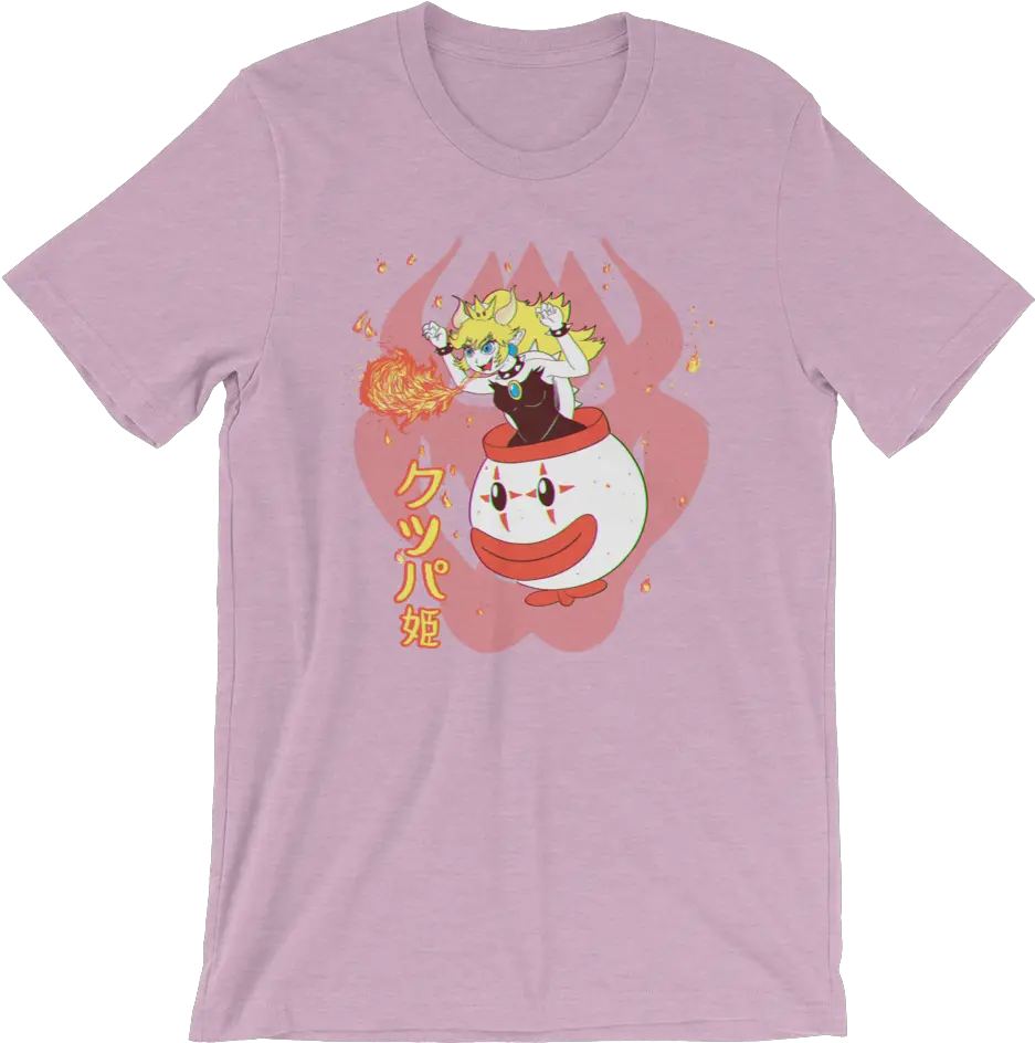 Bowsette The Koopa Queen Cassette Tape T Shirt Png Bowsette Png