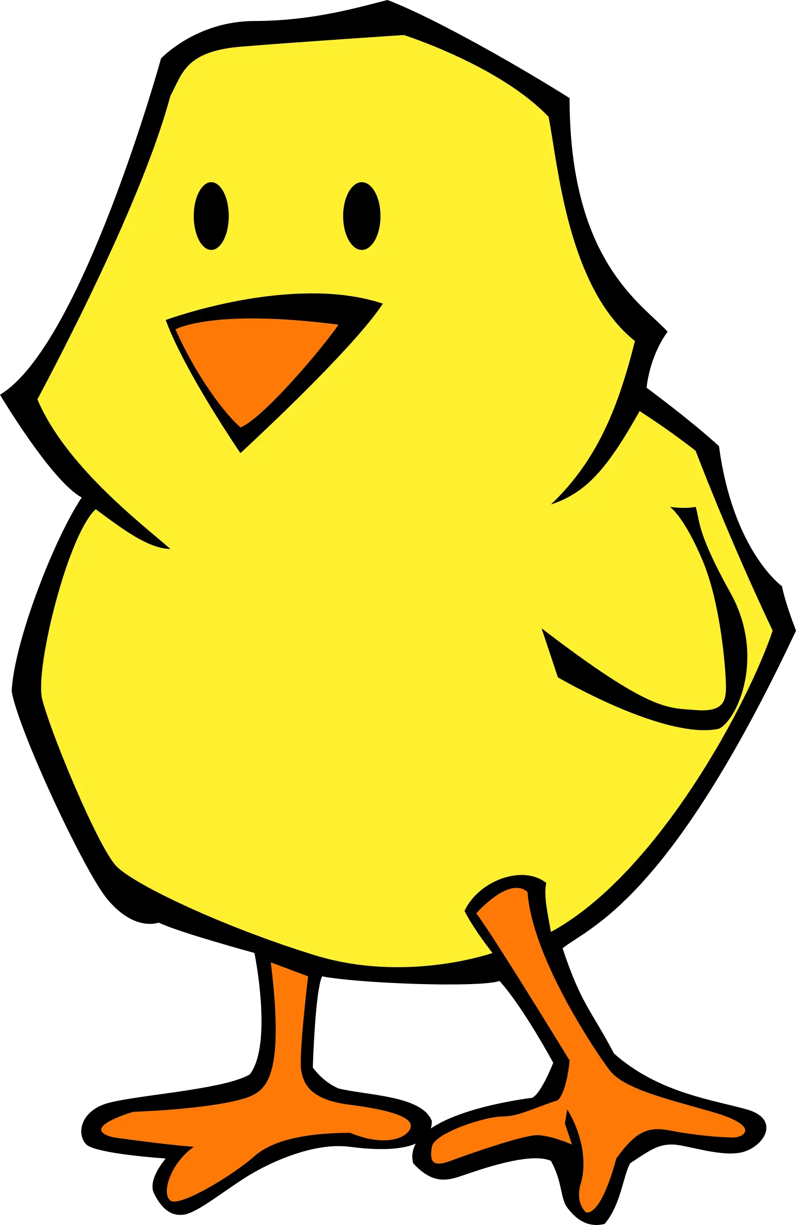 Chick Flat Colors Png Clip Arts For Web Cartoon Baby Chicken Clipart Chick Png