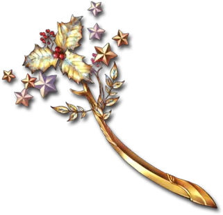 Stardust Holly Rod Granblue Fantasy Wiki Holly Fantasy Weapon Png Stardust Png