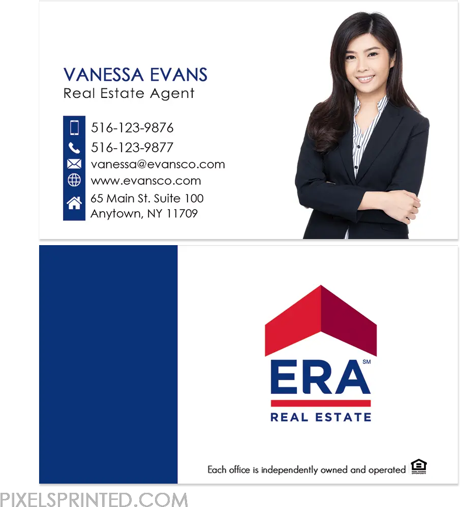 Era Business Cards Era Herman Group Png Era Real Estate Logo