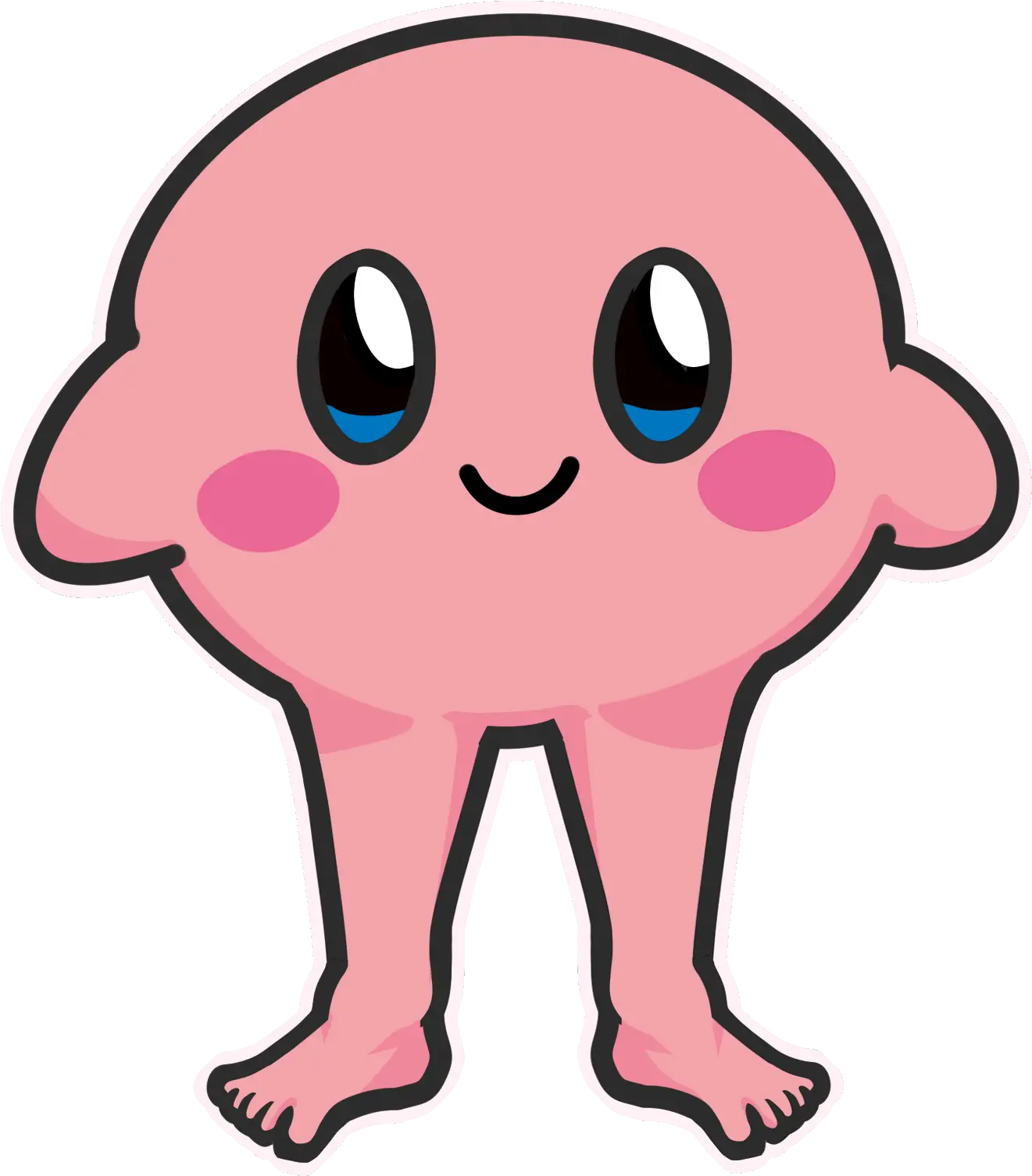 Kirbys Feet Clip Art Png Kirby Face Png