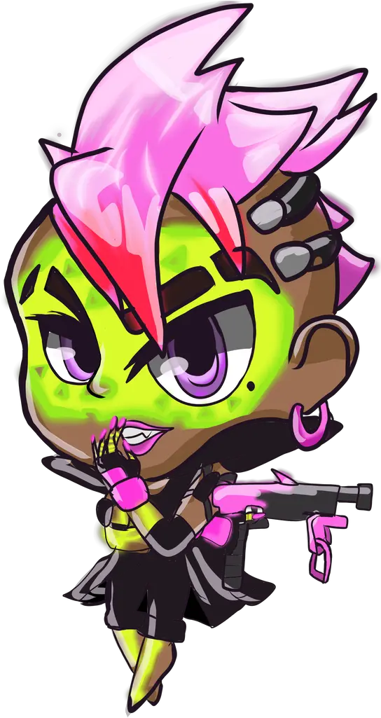 Transparent Overwatch Cute Sprays Png Fictional Character Ana Overwatch Png