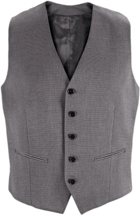 Grey Waistcoat Transparent Png Waistcoat Vest Png