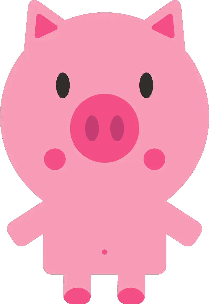 Download Cute Pig Clipart Domestic Pig Png Pig Clipart Png