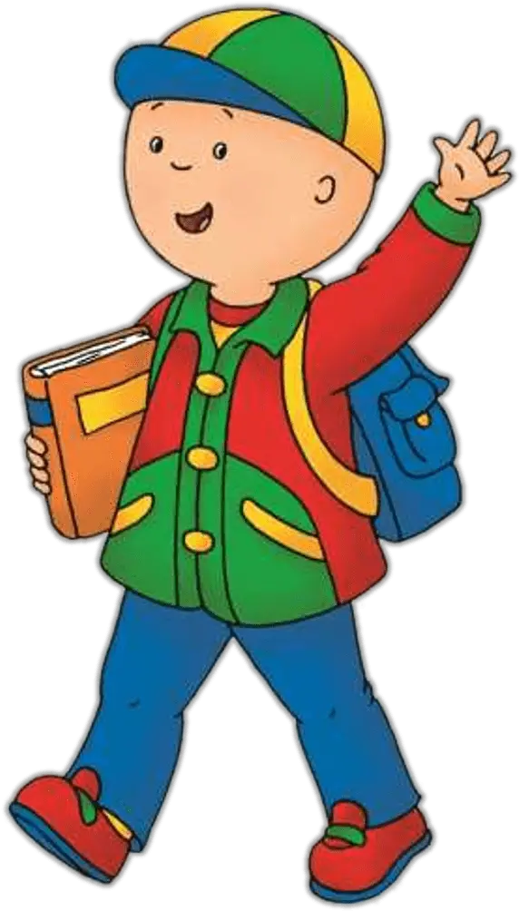 Download Free Png Caillou Caillou Walking To School Caillou Png