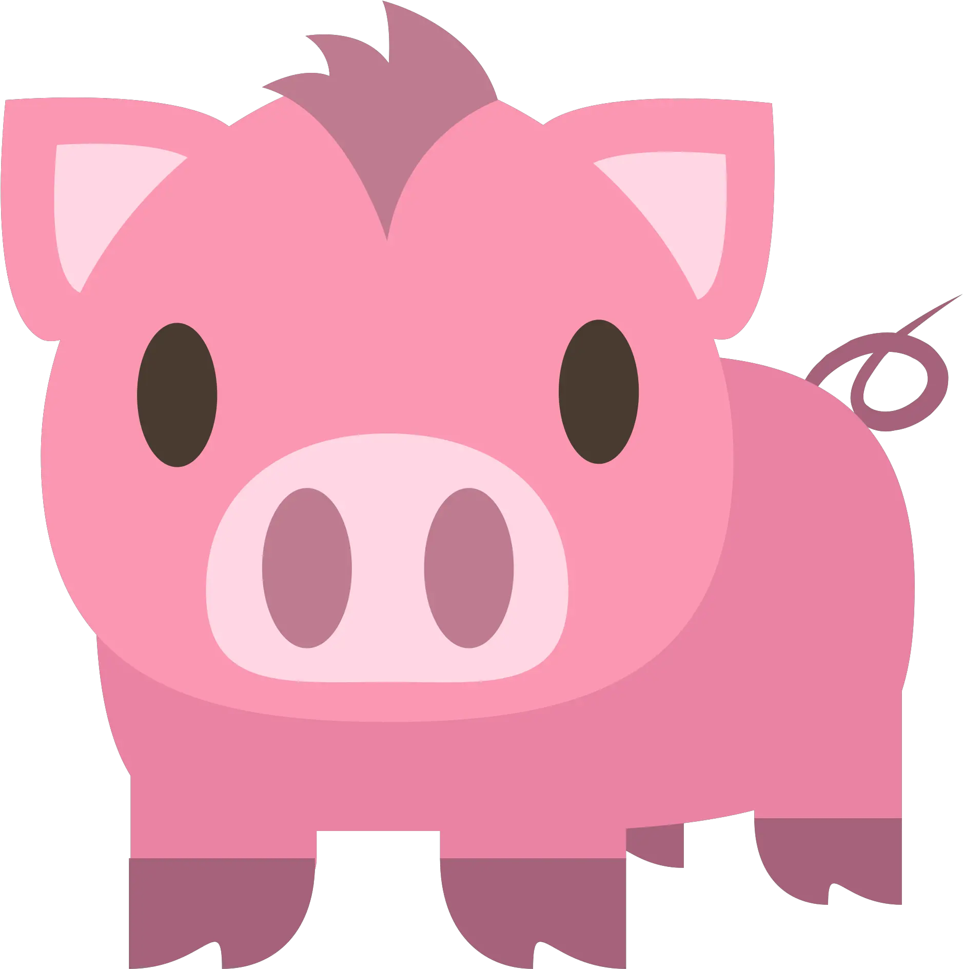 Download Open Pig Joypixels Png Pig Emoji Png