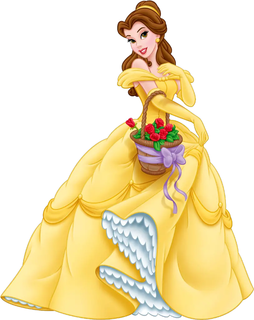 Imágenes De La Bella Y Bestia Png Individual All Disney Princesses Bella Png