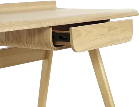 Descent Study Desk Table In Natural Ash Folding Table Png Desk Transparent Background