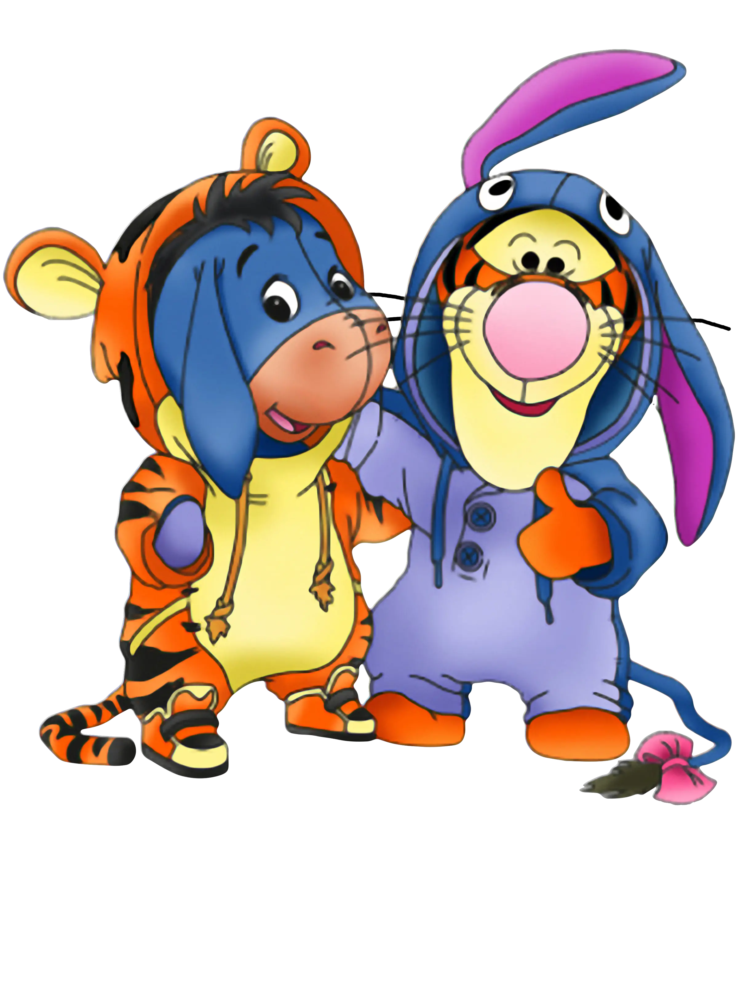 Eeyore Shirt Hoodie Sweater Tigger And Eeyore Friends Png Eeyore Transparent