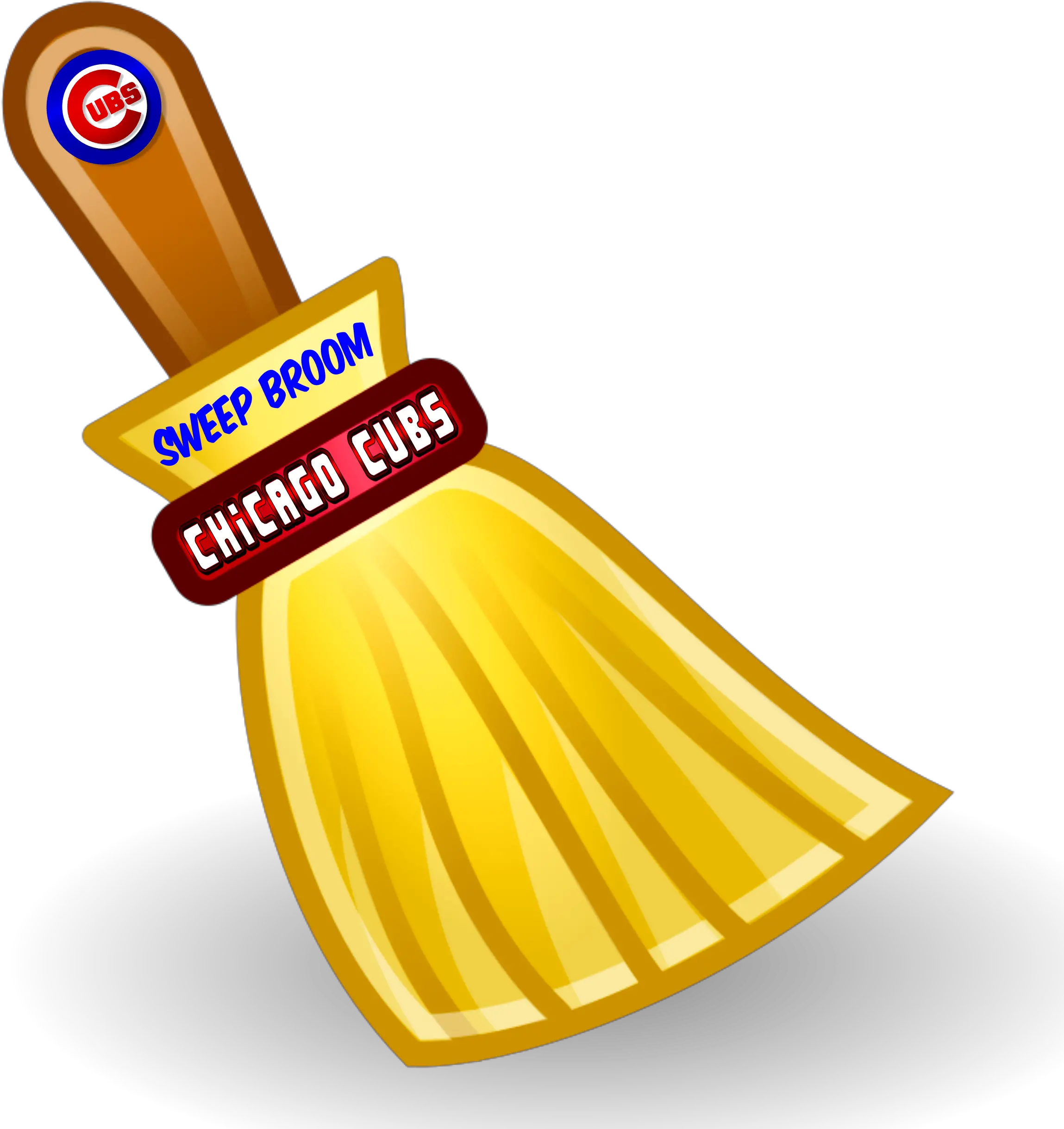 Broom Clipart Baseball Sweep Clear Icon Png Cubs Png