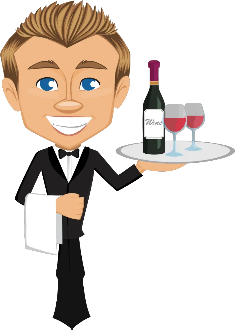 Waiter Cartoon Png Clipart Waiter Cartoon Png Waiter Png