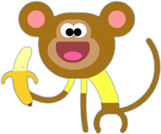 Hey Duggee Character Naughty Monkey Png