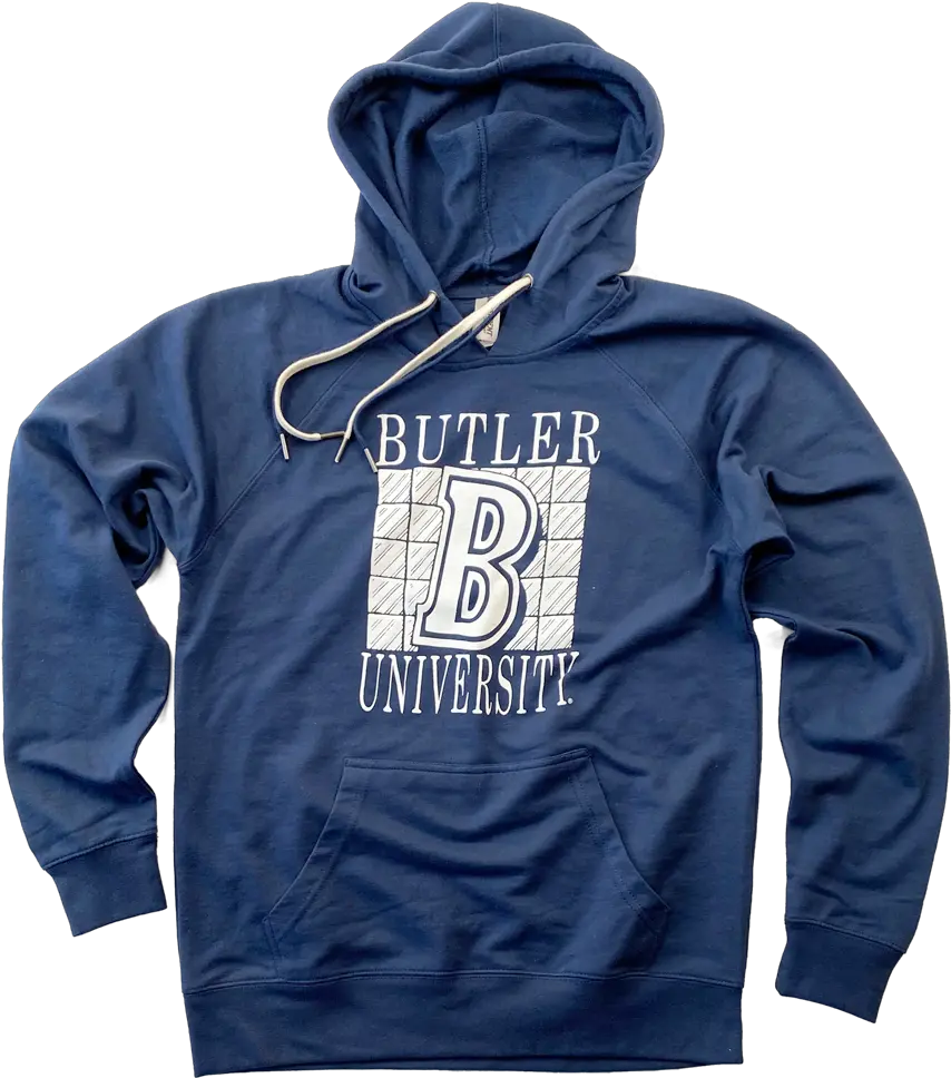 Butler B Icon Hoodie Hooded Png Butler Icon