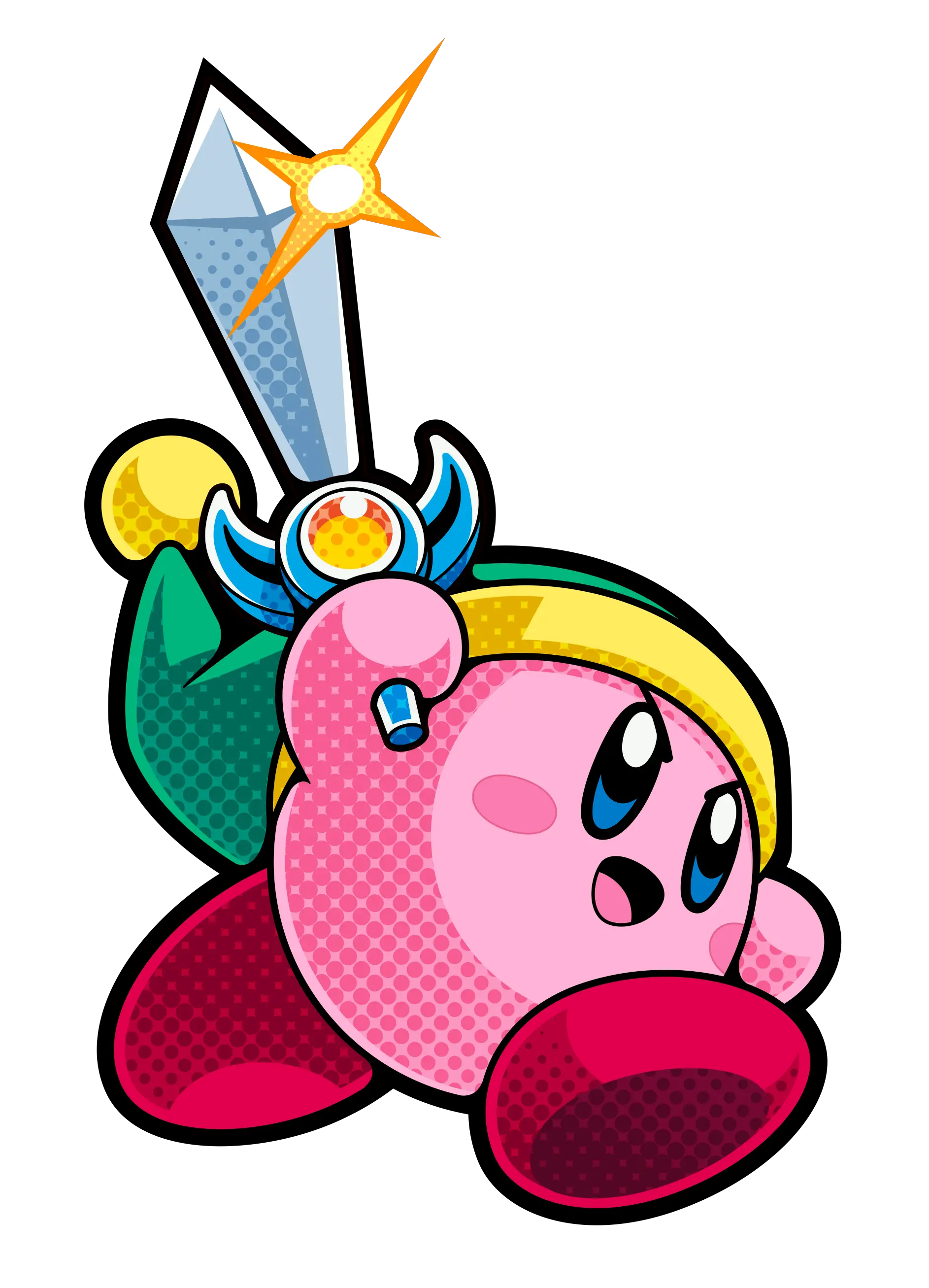 Kirby Battle Royale Transparent Png Kirby Battle Royale Sword Kirby Transparent Background