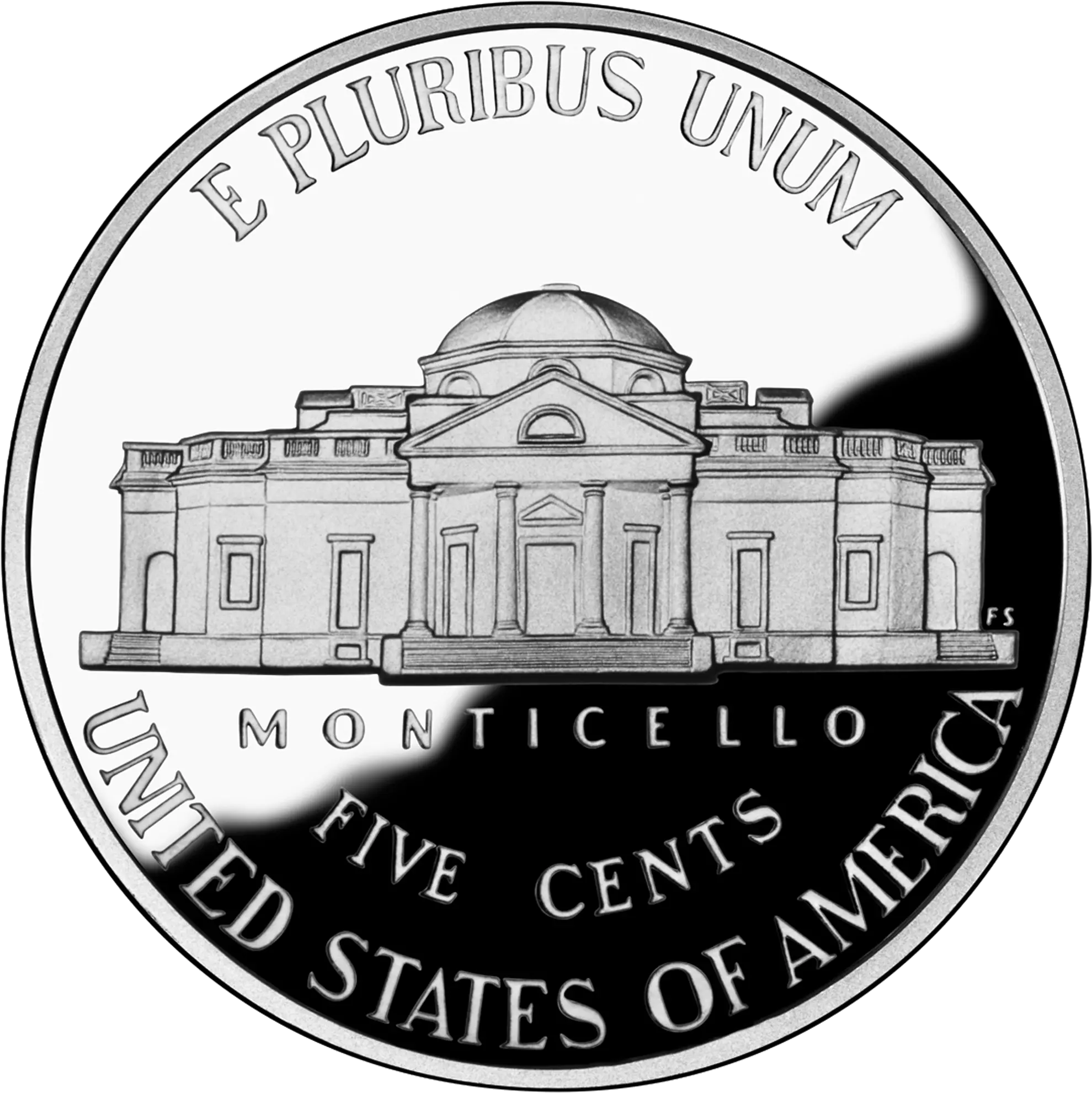 2006 Nickel Proof Rev Nickel On The Back Png Nickel Png