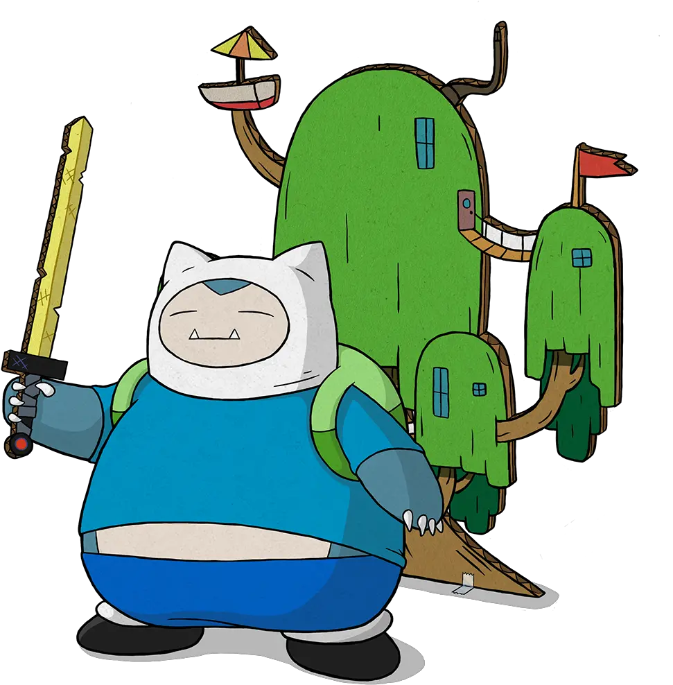 Download Snorlax As Finn The Human Snorlax Human Png Snorlax Png