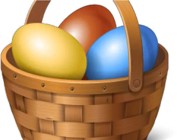 Easter Eggs Png Transparent Images Eggs In A Basket Vector Easter Eggs Transparent