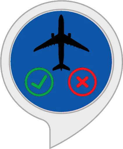 Amazoncom Aviation Quiz Alexa Skills Aircraft Icon Top View Png Destination Icon Png